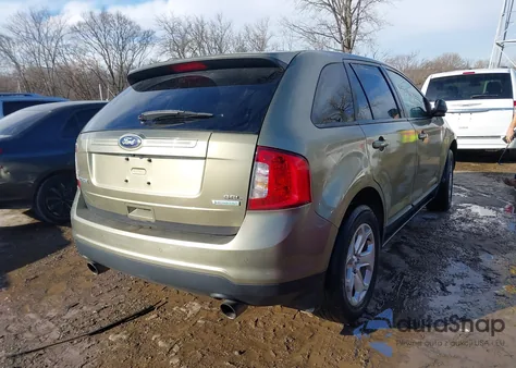 2013 Ford Edge Sel from USA, damaged, VIN 2FMDK3J99DBA98827